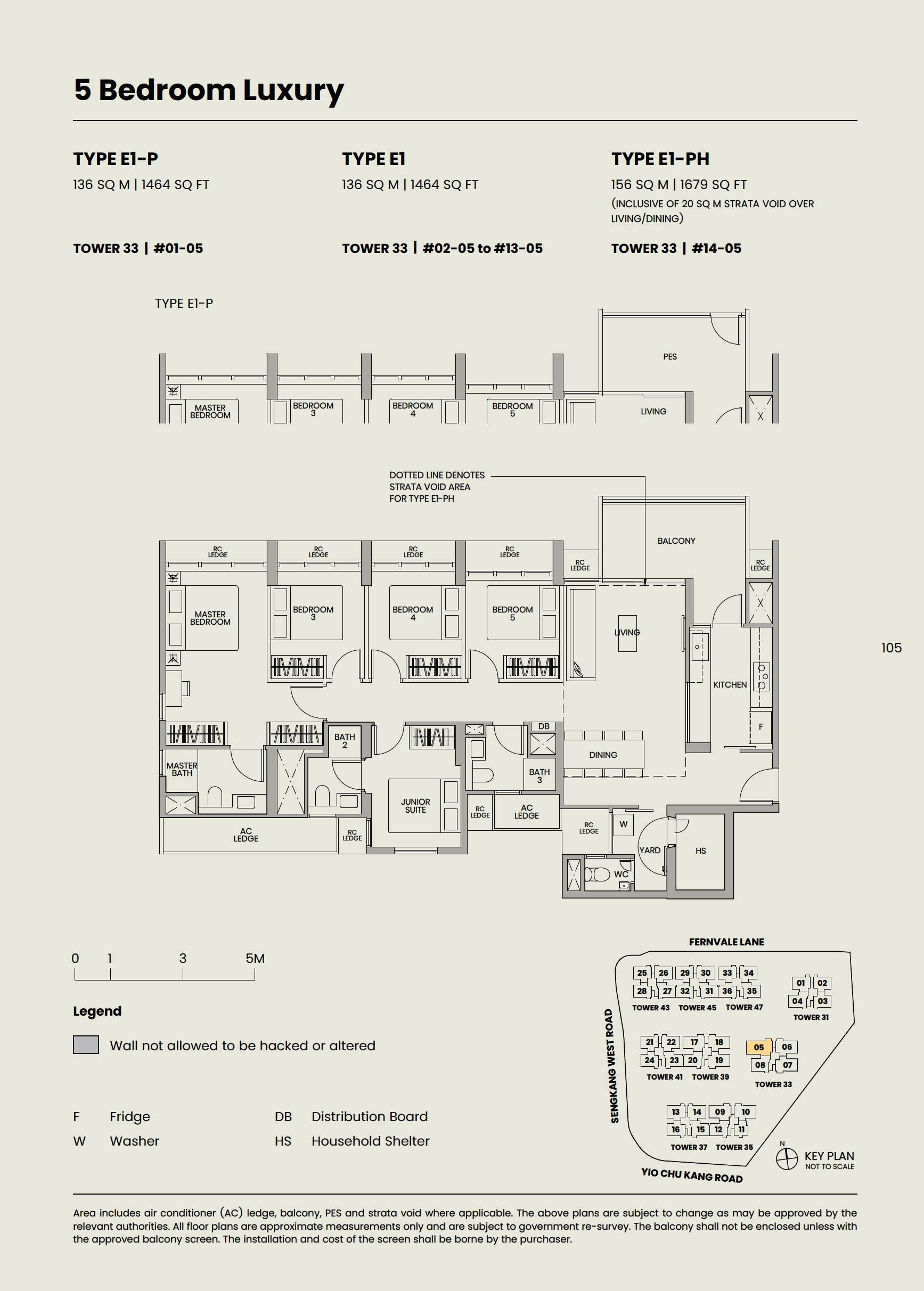 Parc Greenwich 1 Bedroom Floor Plan 10